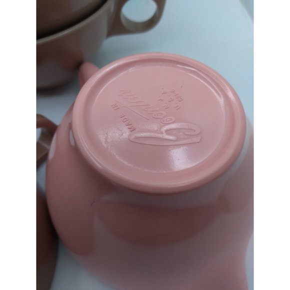 Vtg. MCM Atomic Melmac Marcrest/ Boonton 11 Melamine Cups 2 Creamers Bundle READ - Picture 10 of 16